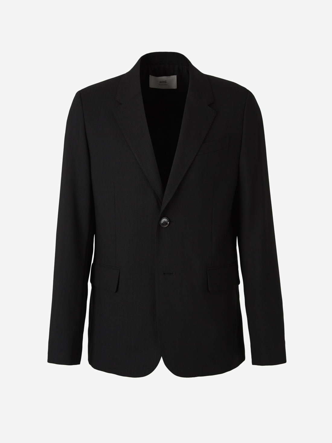 Ami Paris Hombre Barcelona Americana Muesca Lana color Negro sku 302-003559 01 - Foto 1