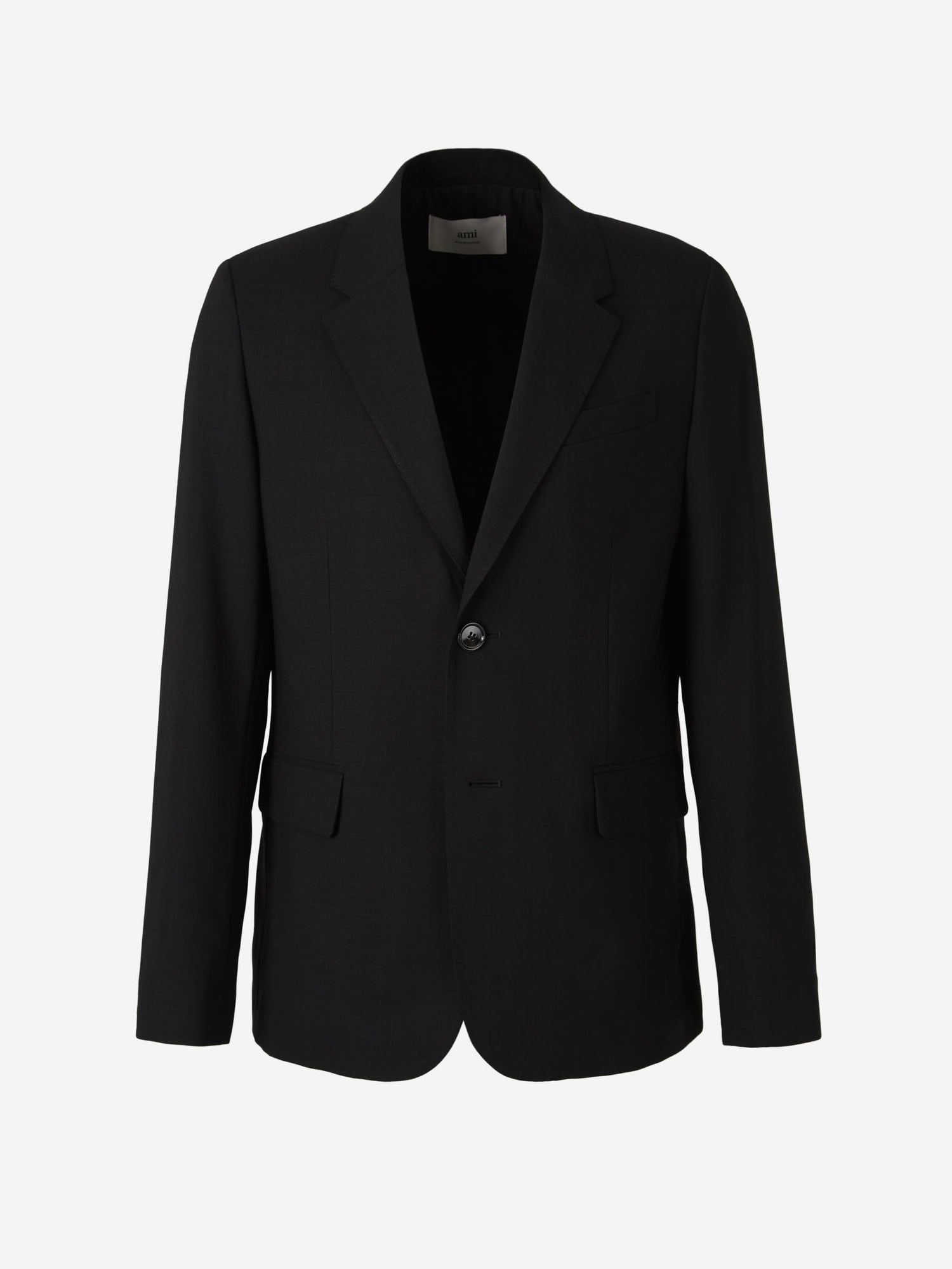 Ami Paris Hombre Barcelona Americana Muesca Lana color Negro sku 302-003559 01 - Foto 1