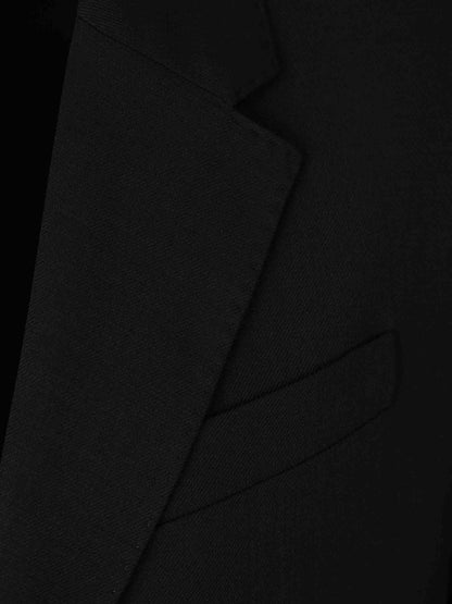 Ami Paris Hombre Barcelona Americana Muesca Lana color Negro sku 302-003559 01 - Foto 3
