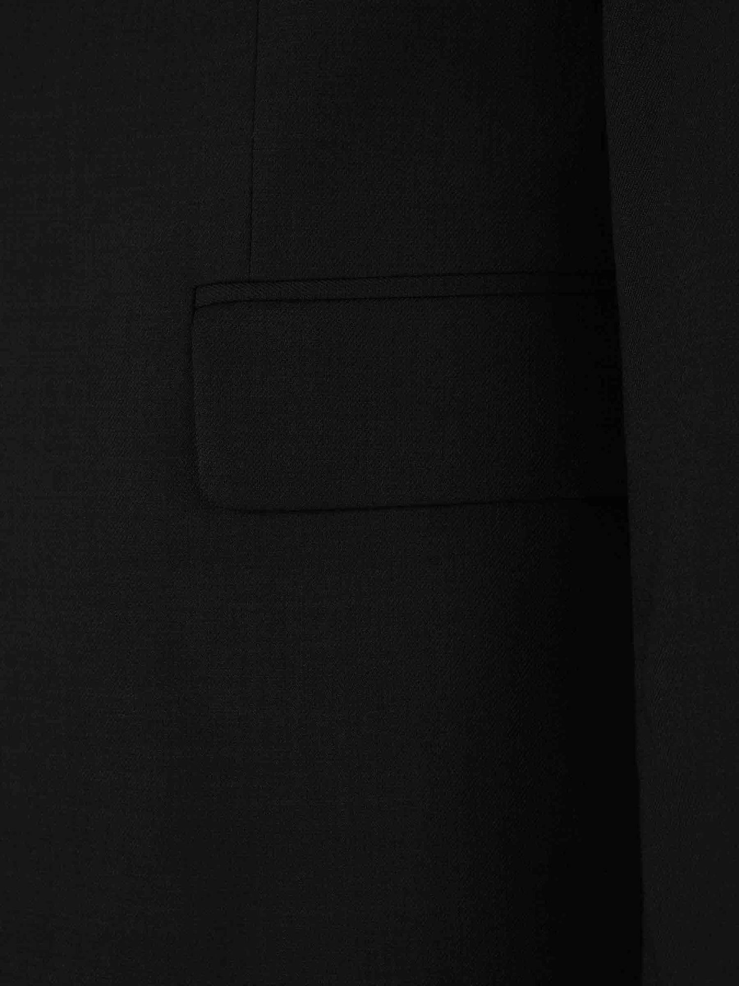 Ami Paris Hombre Barcelona Americana Muesca Lana color Negro sku 302-003559 01 - Foto 4