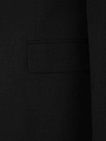 Ami Paris Hombre Barcelona Americana Muesca Lana color Negro sku 302-003559 01 - Foto 4
