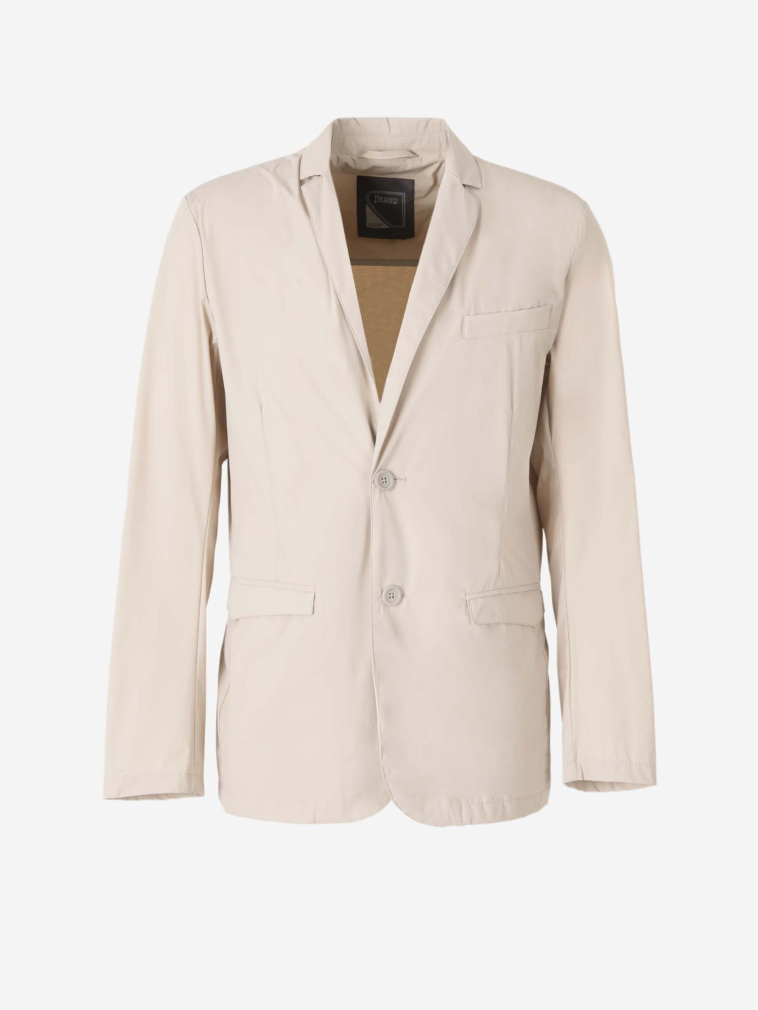 Outlet online Herno Hombre Americana Técnica Ligera color Beige sku 302-003564 02 - Foto 1
