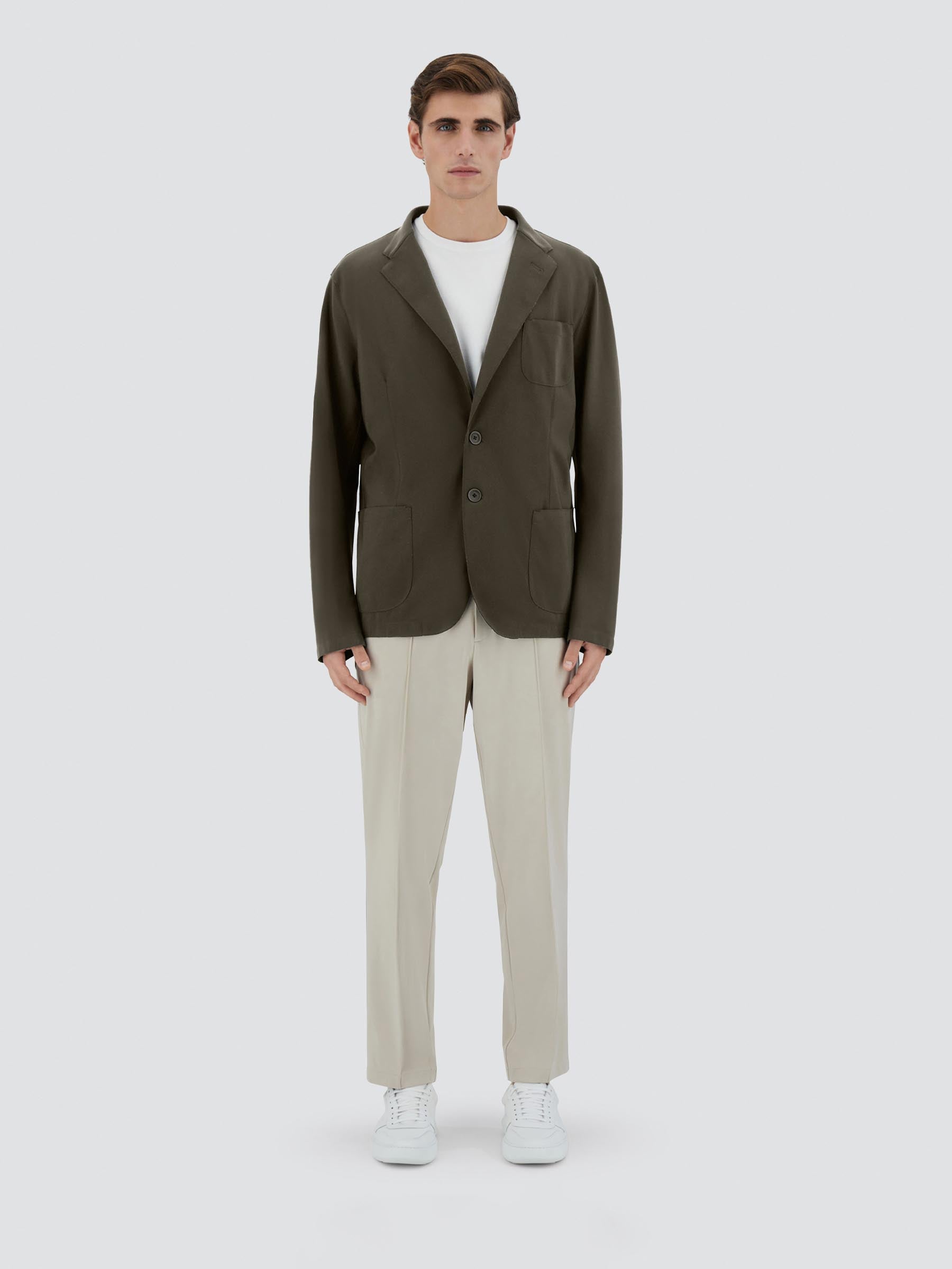 Outlet online Herno Hombre Americana Técnica Ligera color Verde Militar sku 302-003565 02 - Foto 2