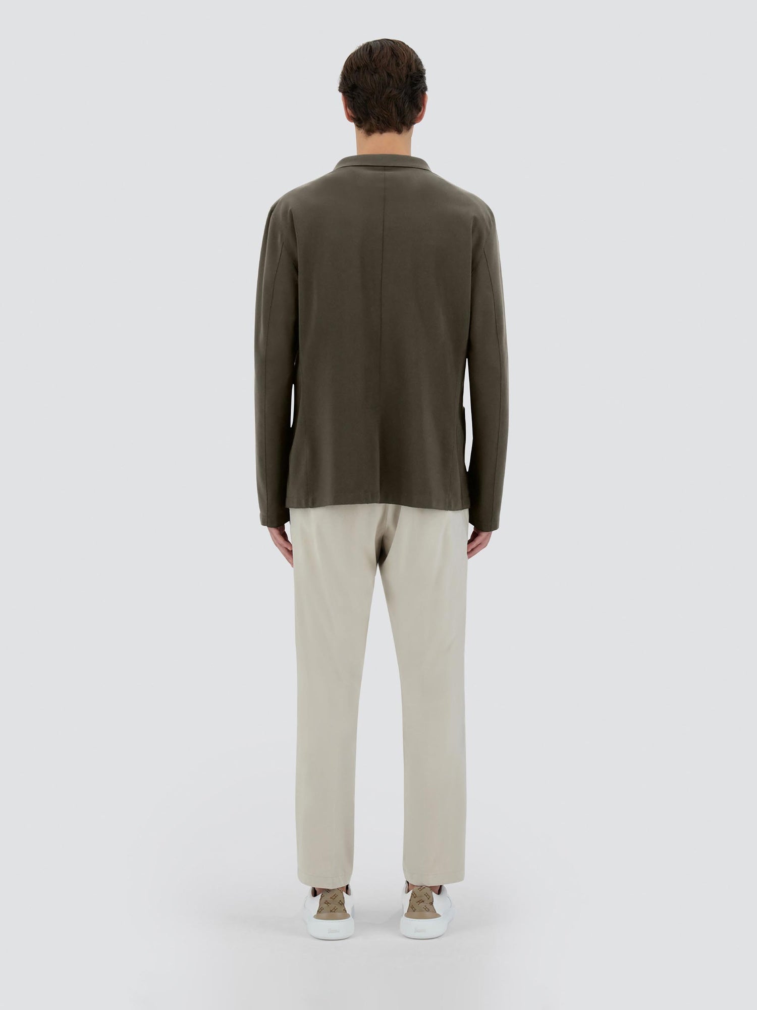 Outlet online Herno Hombre Americana Técnica Ligera color Verde Militar sku 302-003565 02 - Foto 5