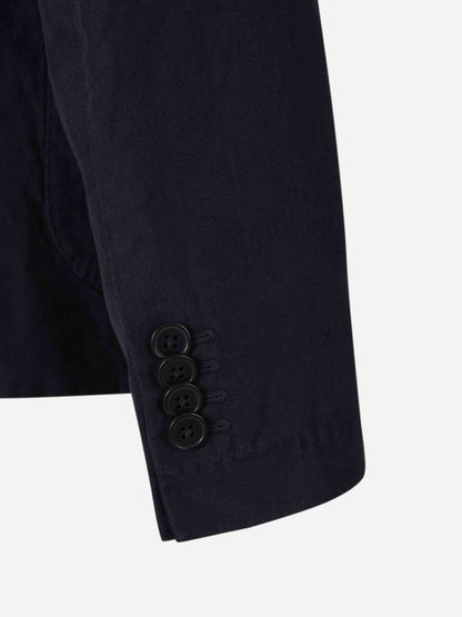 Officine Générale Hombre Barcelona Americana Recta Lino color Azul Marino sku 302-003575 01 - Foto 5