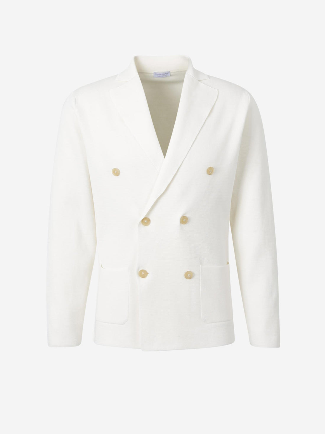 Outlet online Santa Eulalia Hombre Americana Tricot Cruzada color Blanco sku 302-003579 01 - Foto 1