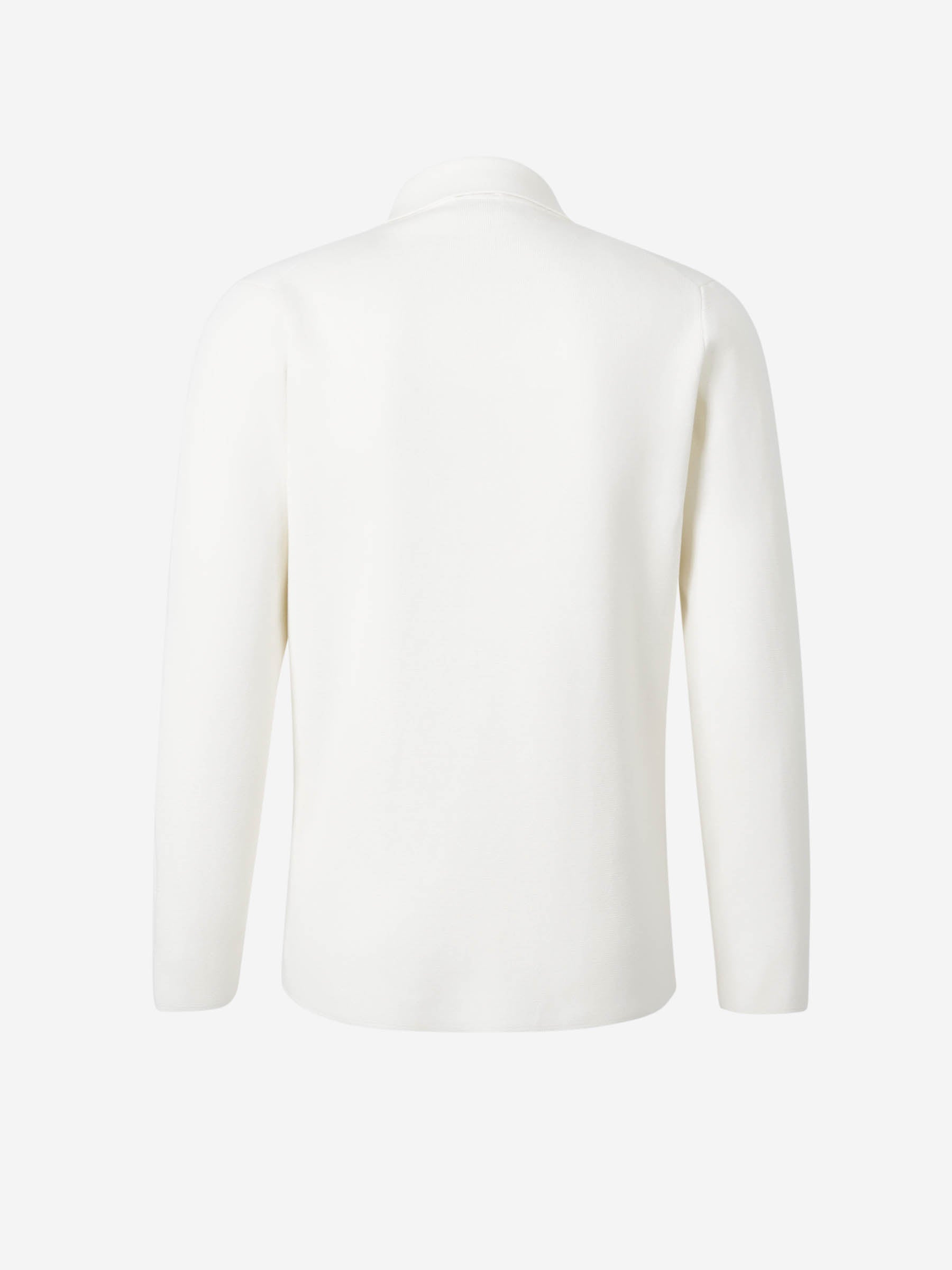 Outlet online Santa Eulalia Hombre Americana Tricot Cruzada color Blanco sku 302-003579 01 - Foto 2