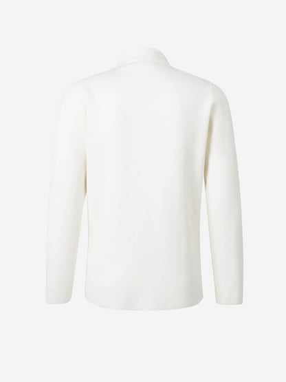 Outlet online Santa Eulalia Hombre Americana Tricot Cruzada color Blanco sku 302-003579 01 - Foto 2