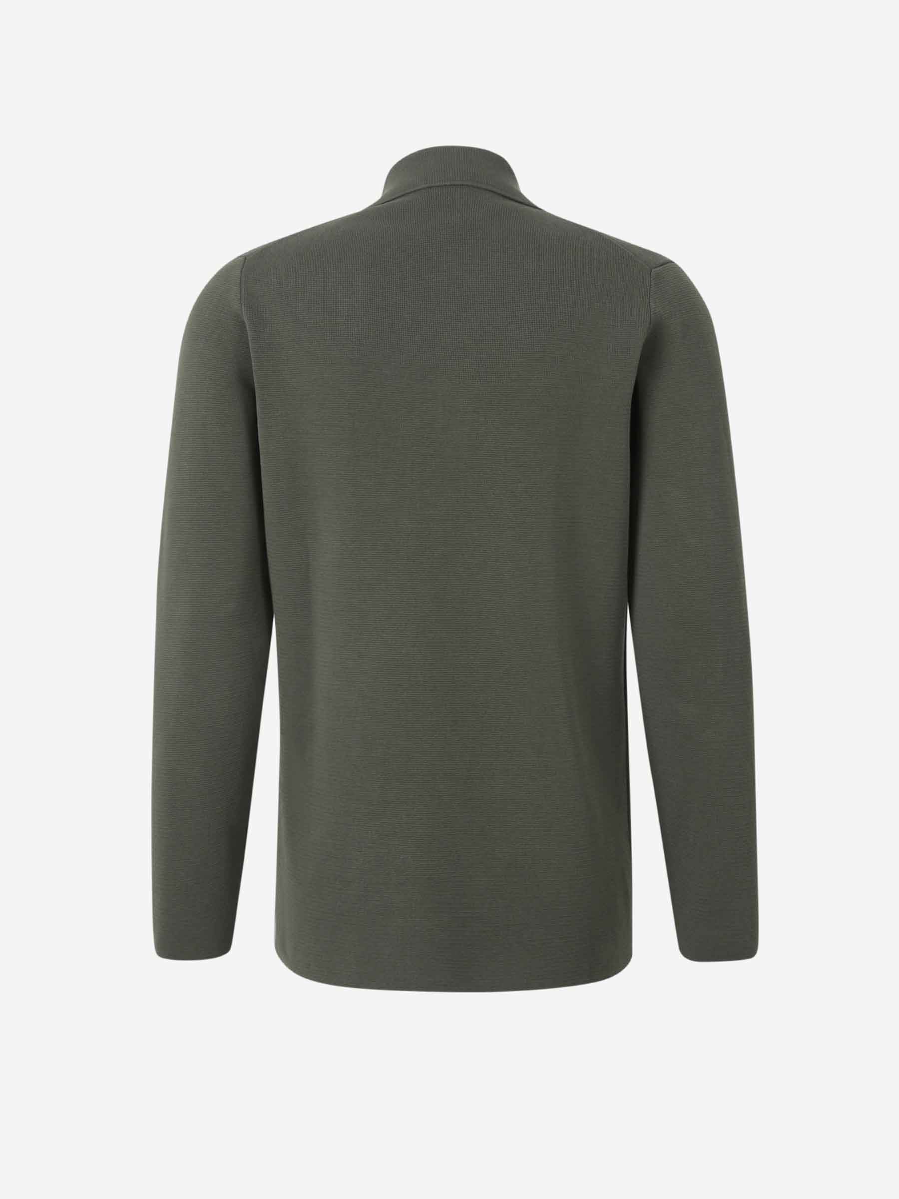 Outlet online Santa Eulalia Hombre Americana Tricot Cruzada color Verde Oscuro sku 302-003579 02 - Foto 2