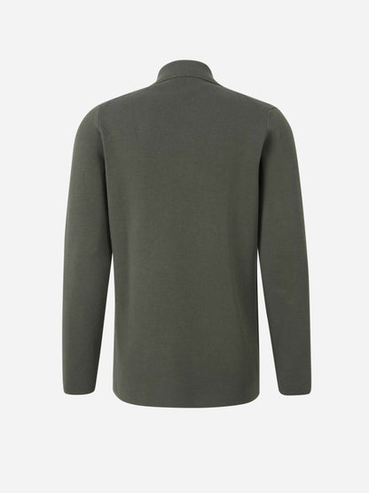 Outlet online Santa Eulalia Hombre Americana Tricot Cruzada color Verde Oscuro sku 302-003579 02 - Foto 2