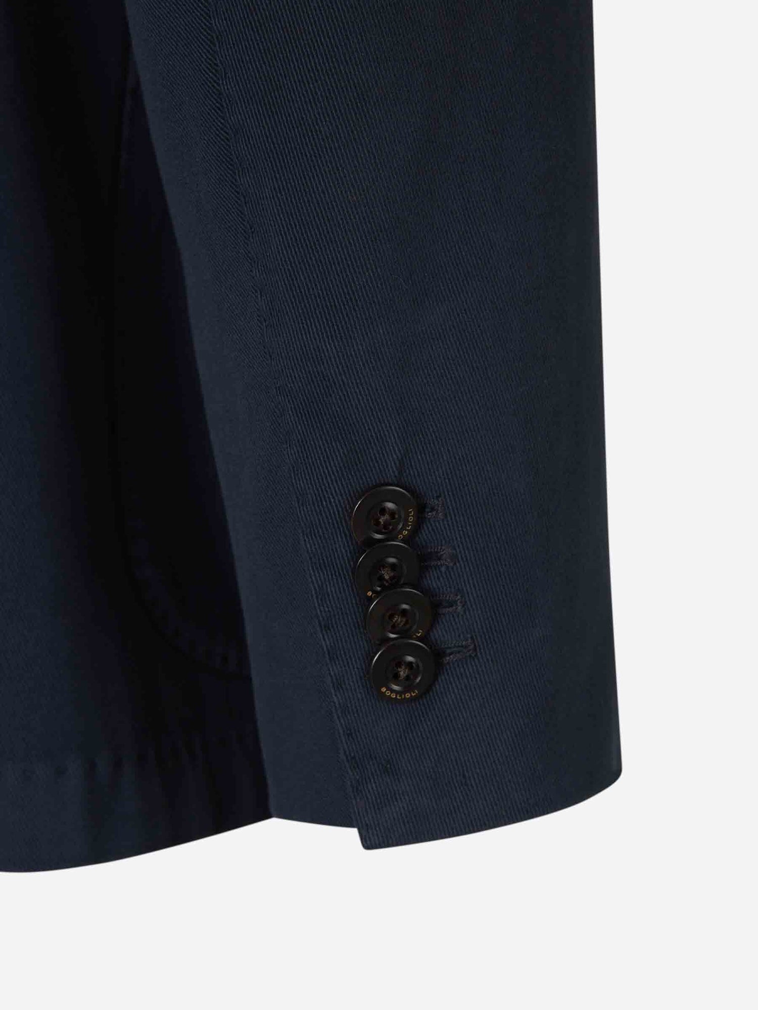 Outlet online Boglioli Hombre Americana Recta Algodón color Azul Marino sku 302-003588 01 - Foto 4