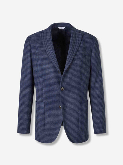 Outlet online Boglioli Hombre Americana Recta Lana color Azul Marino sku 302-003591 01 - Foto 1
