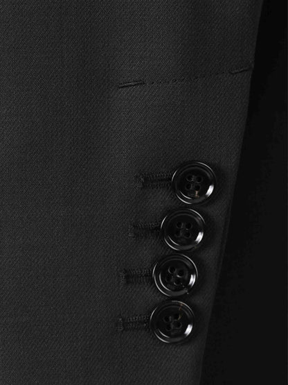 Outlet online Ami Paris Hombre Americana Recta Lana color Gris Antracita sku 302-003600 01 - Foto 4