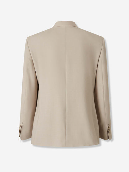 Outlet online Ami Paris Hombre Americana Cruzada Lana color Beige sku 302-003601 01 - Foto 2