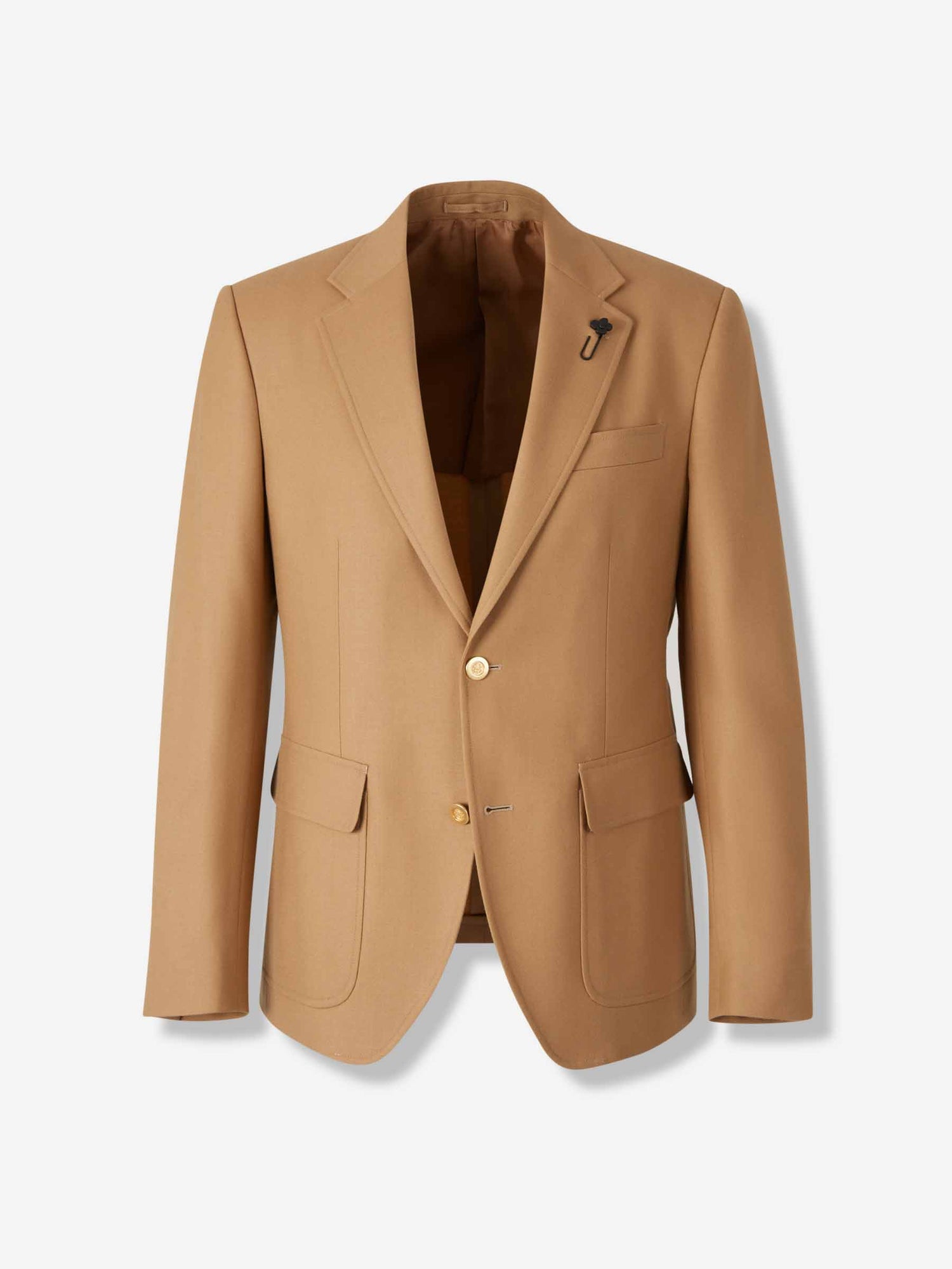 Outlet online Lardini Hombre Americana Recta Lana color Camel sku 302-003606 01 - Foto 1