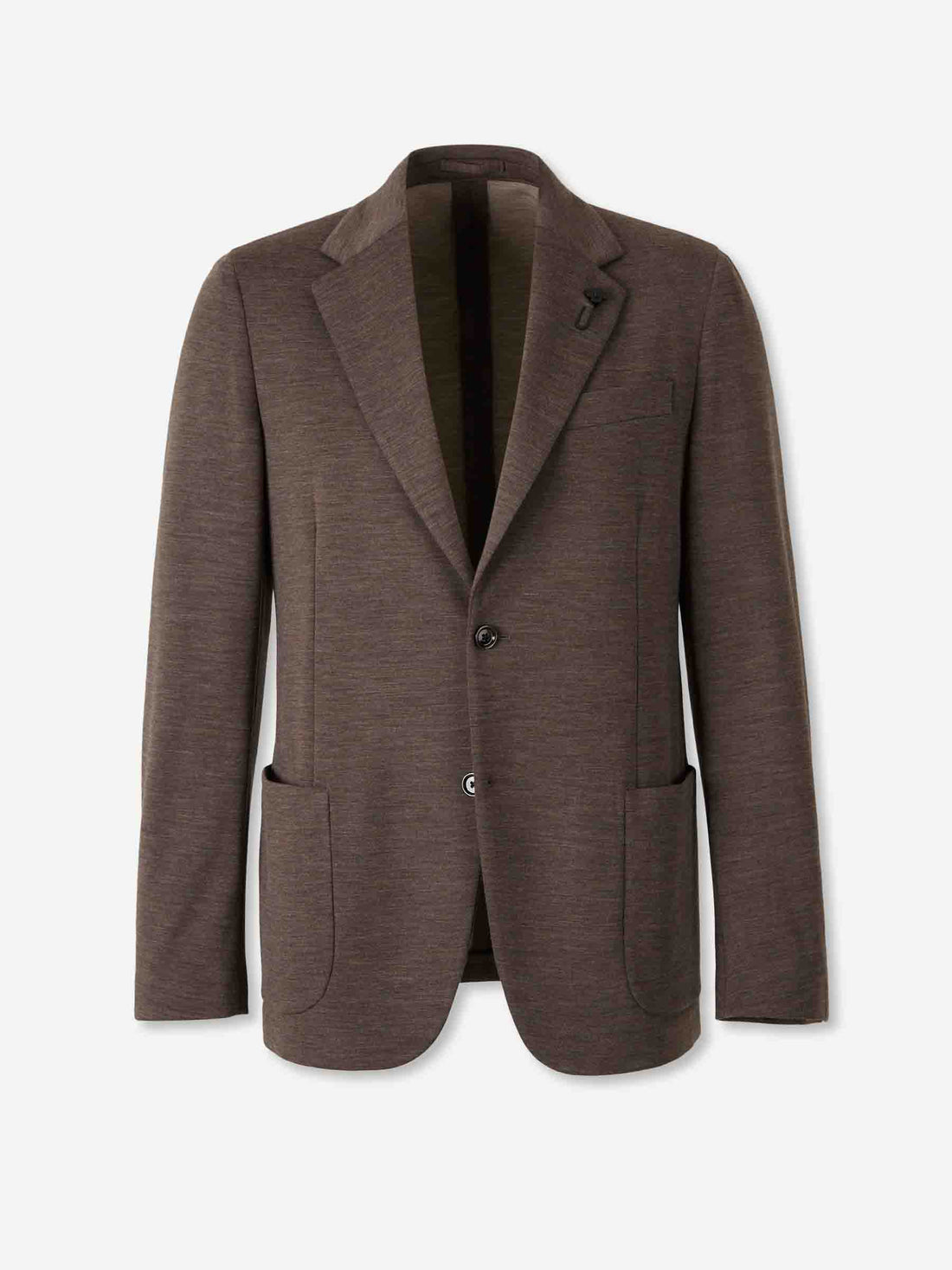 Lardini Hombre Barcelona Americana Recta Lana color Marrón Oscuro sku 302-003608 02 - Foto 1