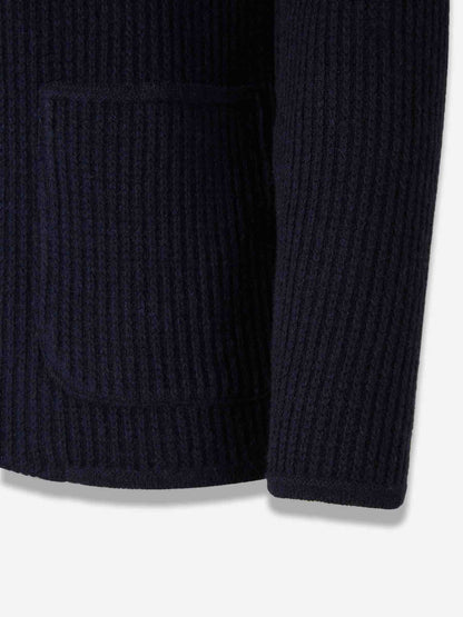 Outlet online Lardini Hombre Americana Recta Punto color Azul Marino sku 302-003609 01 - Foto 4