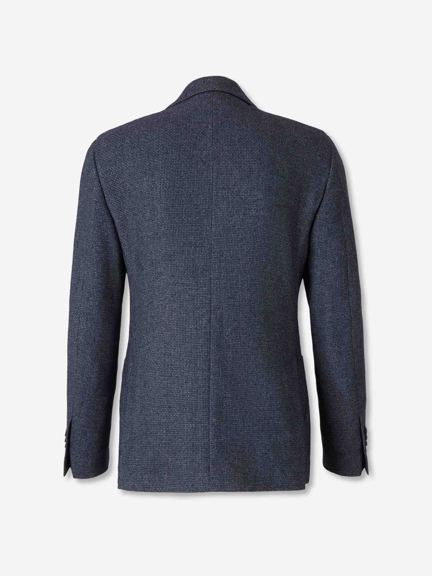 Outlet online Lardini Hombre Americana Recta Lana color Azul Marino sku 302-003613 01 - Foto 2