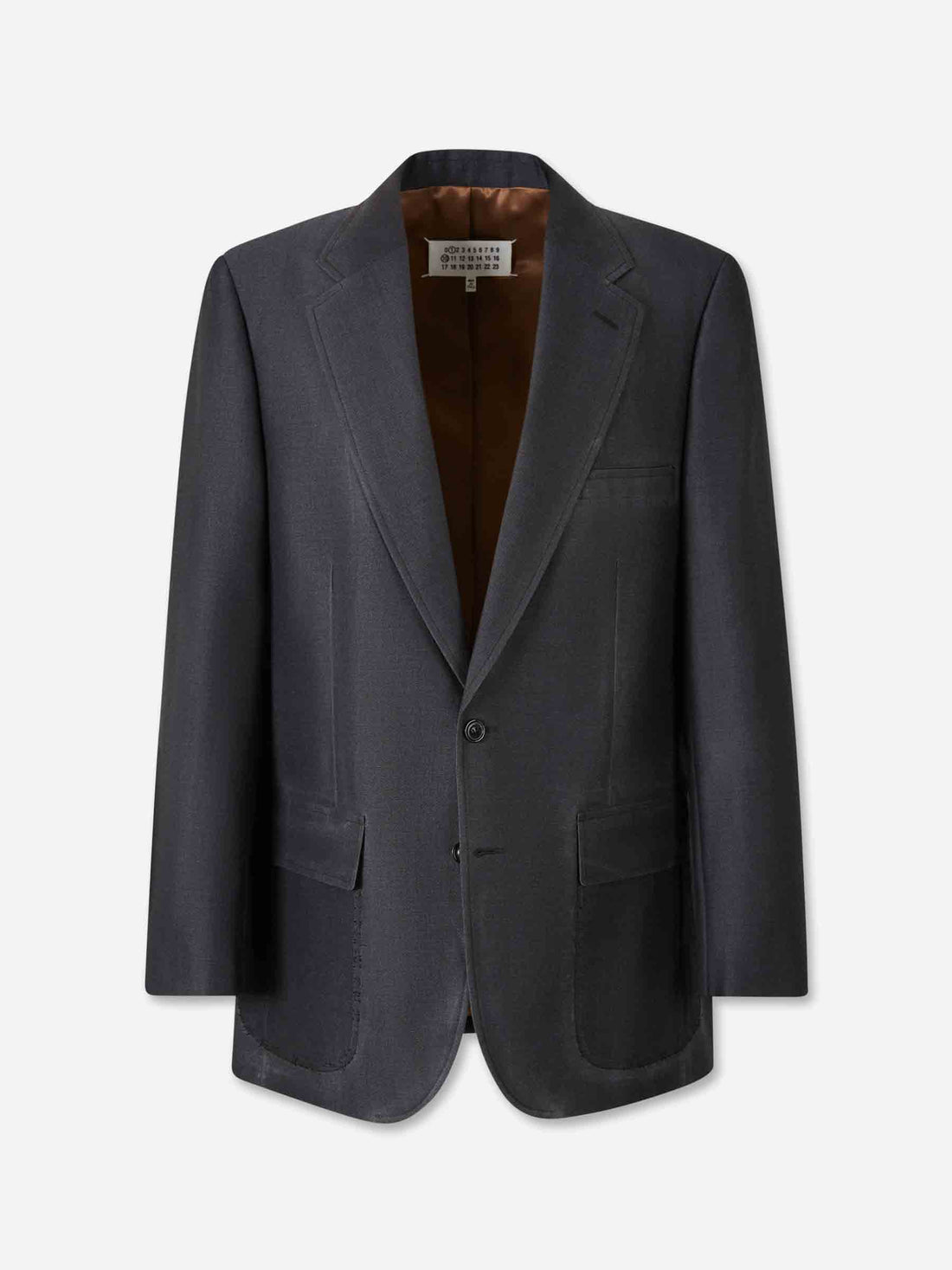 Outlet online Maison Margiela Hombre Americana Recta Work-in-Progress color Azul Noche sku 302-003617 01 - Foto 1