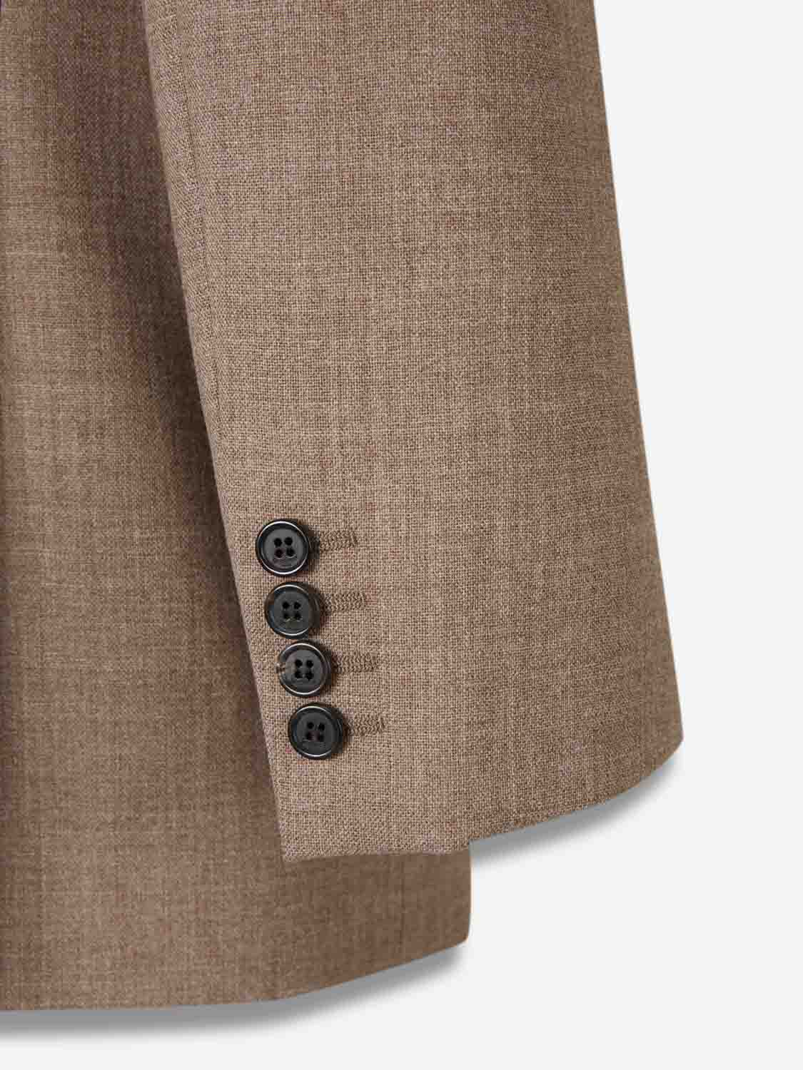 Outlet online Saint Laurent Hombre Americana Cruzada Lana color Beige sku 302-003621 01 - Foto 4