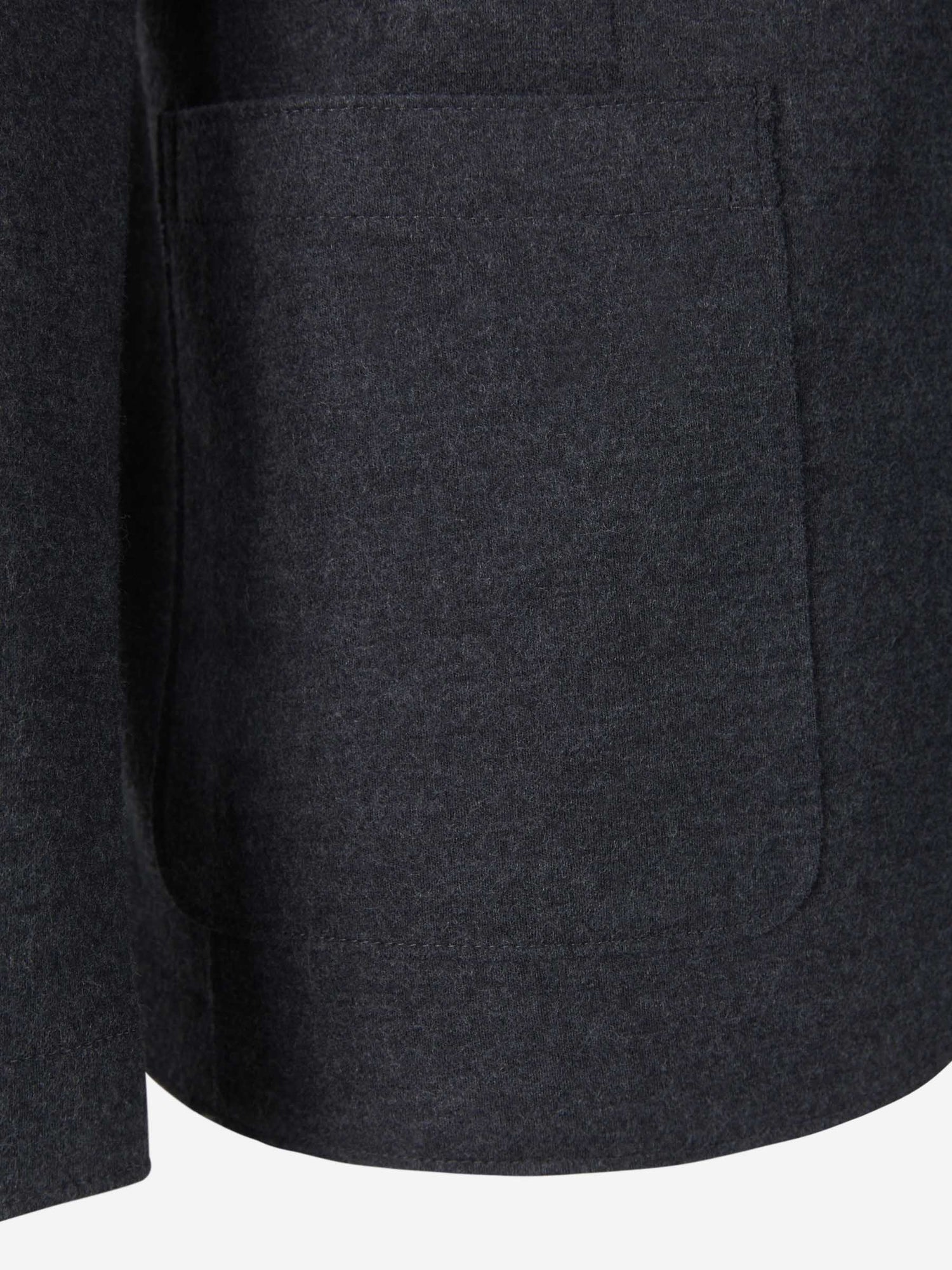 Outlet online Harris Wharf Hombre Americana Ligera Lana color Gris Antracita sku 302-003628 01 - Foto 4