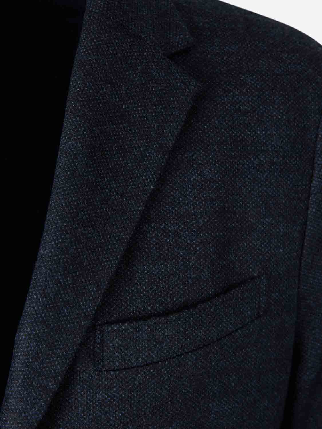 Outlet online Harris Wharf Hombre Americana Recta Lana color Azul Marino sku 302-003629 01 - Foto 3