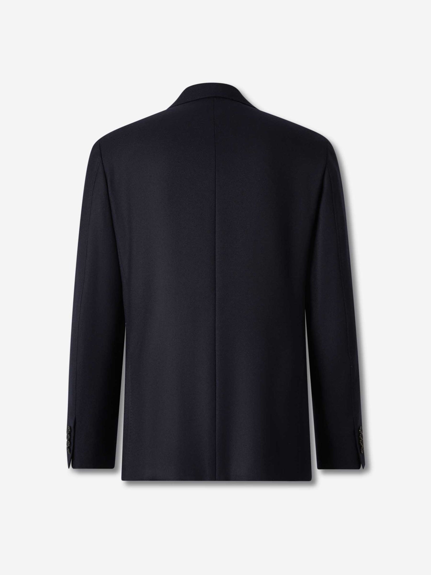 Outlet online Canali Hombre Americana Cruzada Cachemira color Azul Noche sku 302-003632 01 - Foto 2