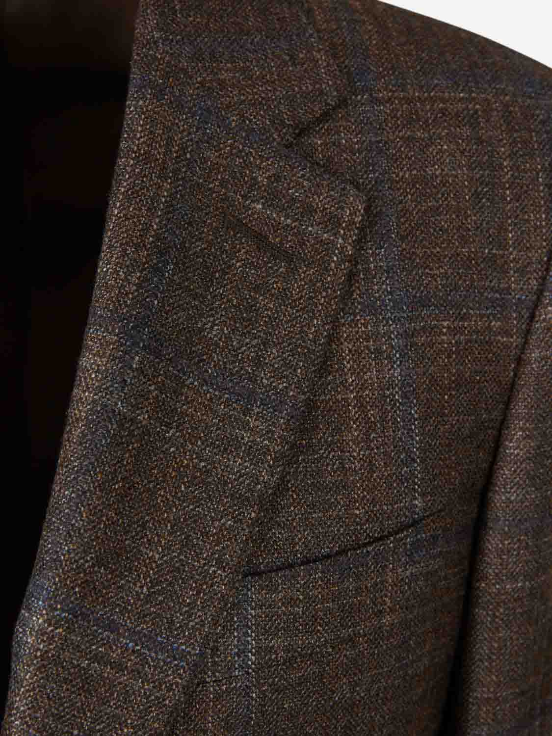 Outlet online Canali Hombre Americana Recta Clásica color Marrón sku 302-003640 01 - Foto 3