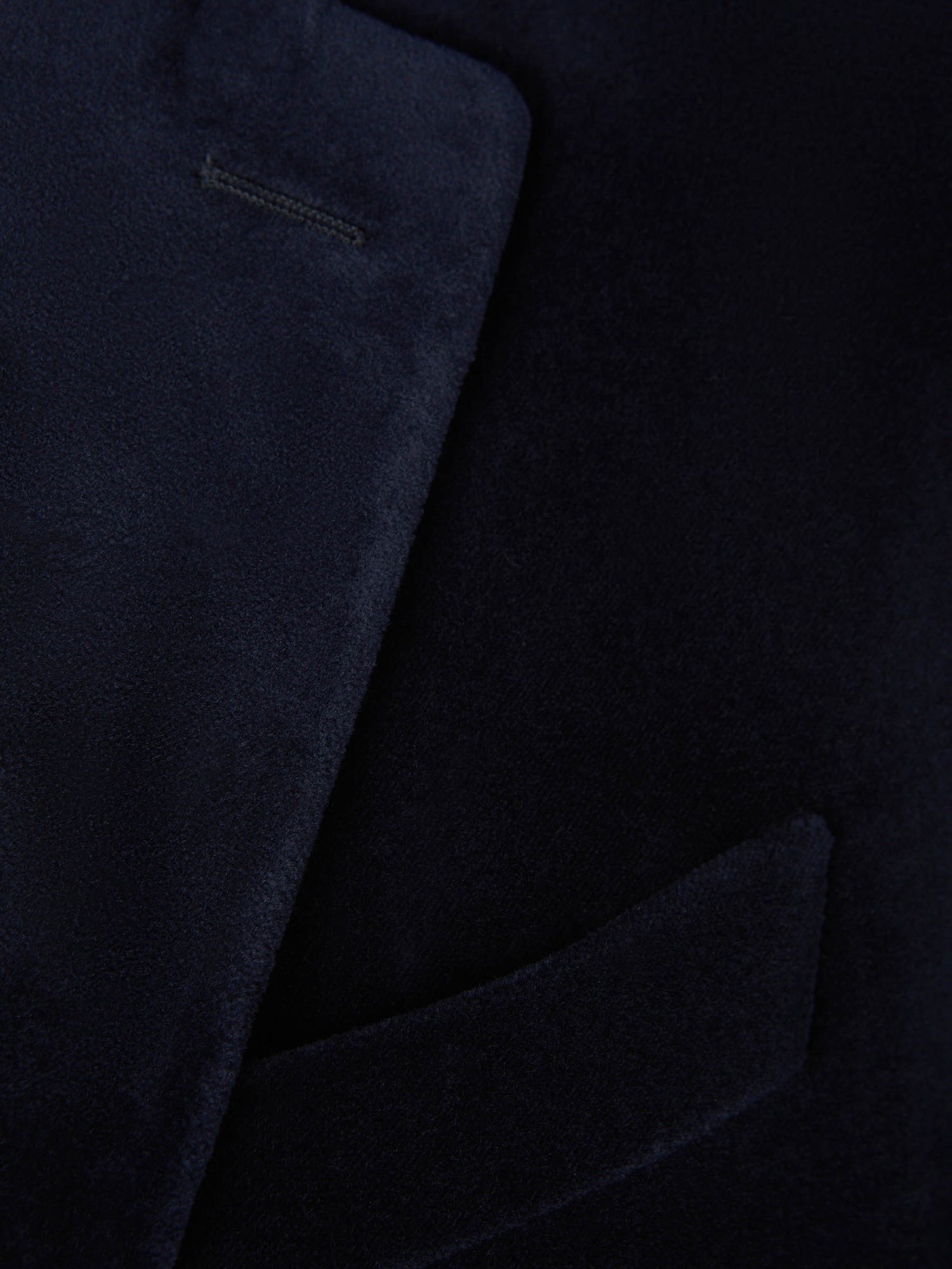 Outlet online Canali Hombre Americana Terciopelo color Azul Marino sku 302-003642 01 - Foto 4