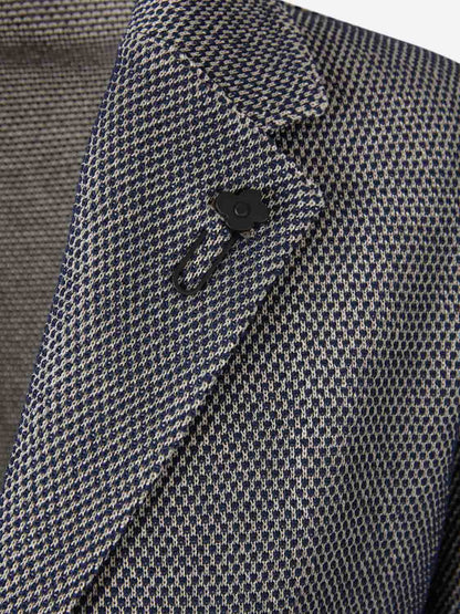 Outlet online Lardini Hombre Americana Recta Algodón color Azul Marino sku 302-003647 01 - Foto 3