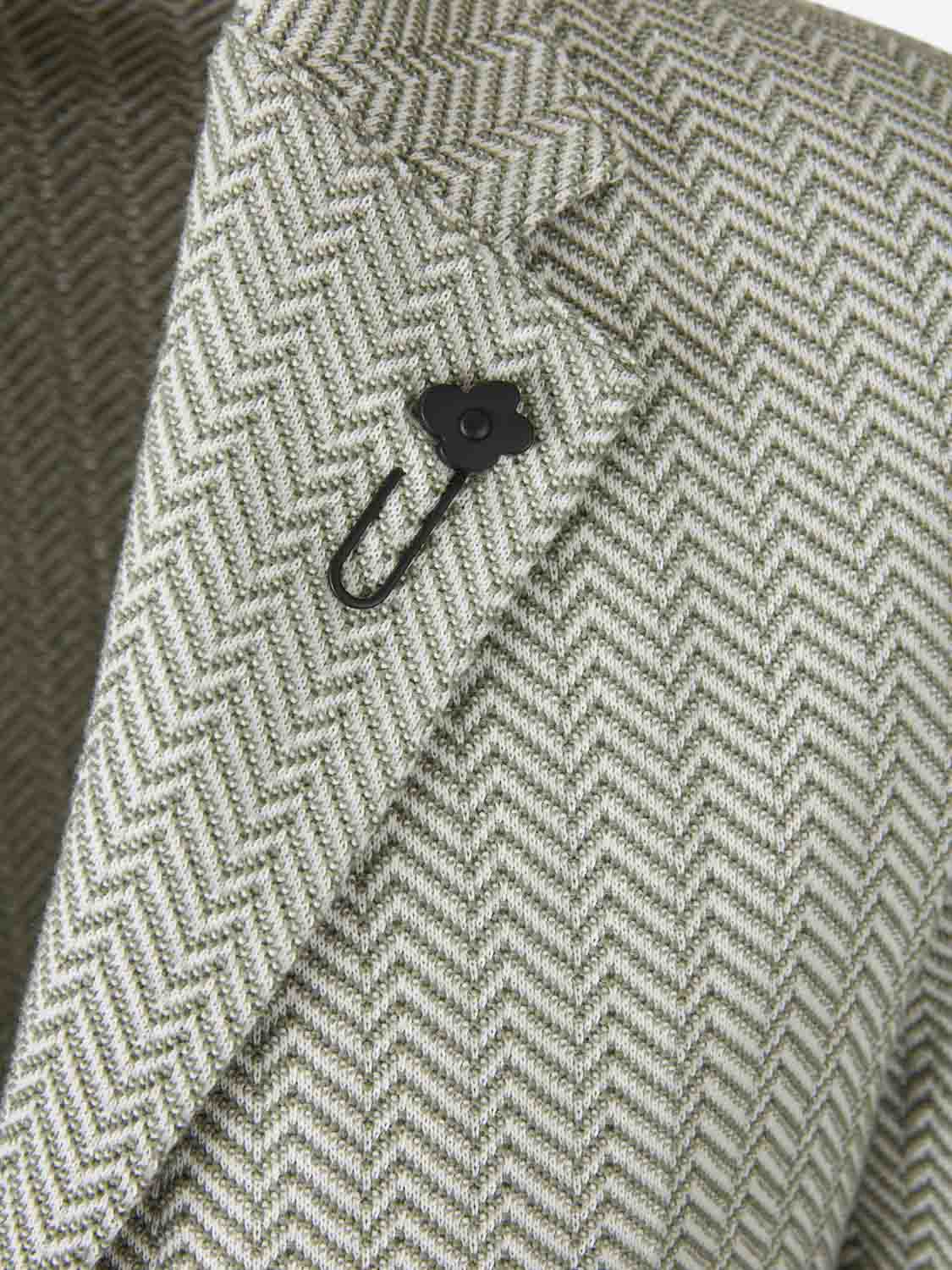 Outlet online Lardini Hombre Americana recta color Verde sku 302-003649 01 - Foto 3