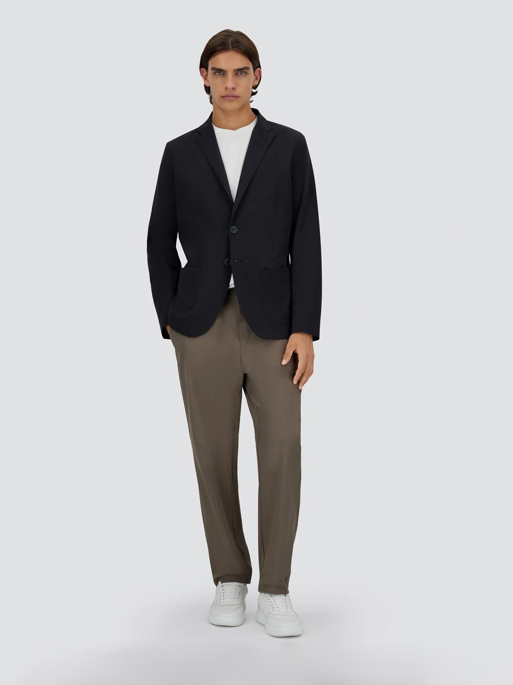 Outlet online Herno Hombre Americana Recta color Azul Noche sku 302-003662 02 - Foto 2