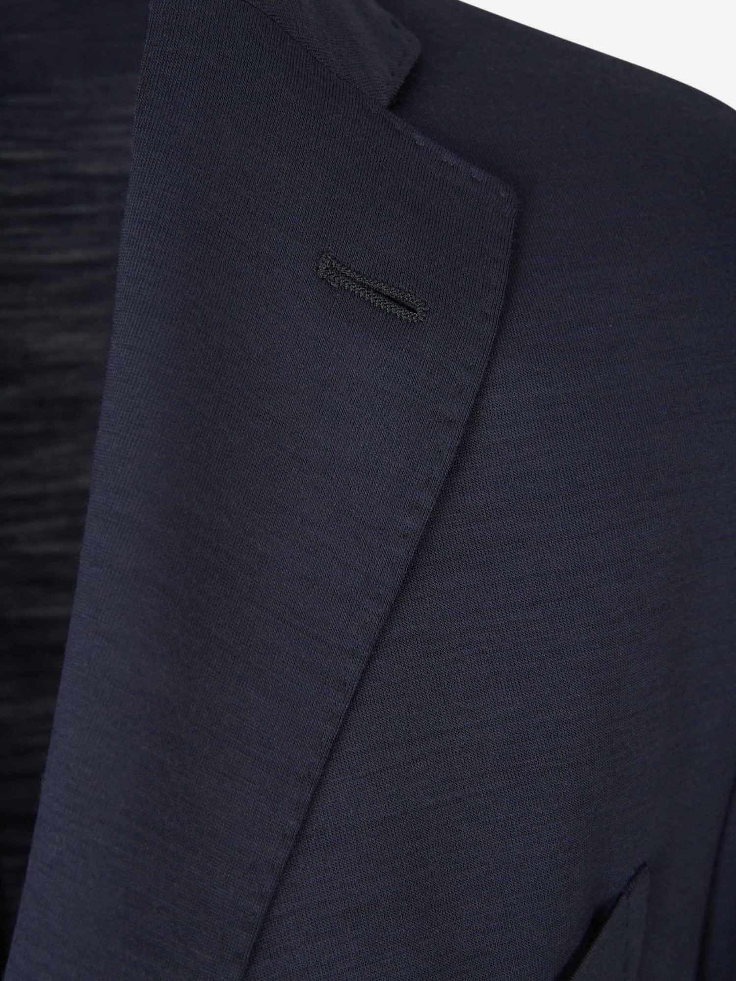 Boglioli Hombre Barcelona Americana Punto Lana color Azul Marino sku 302-003684 02 - Foto 3