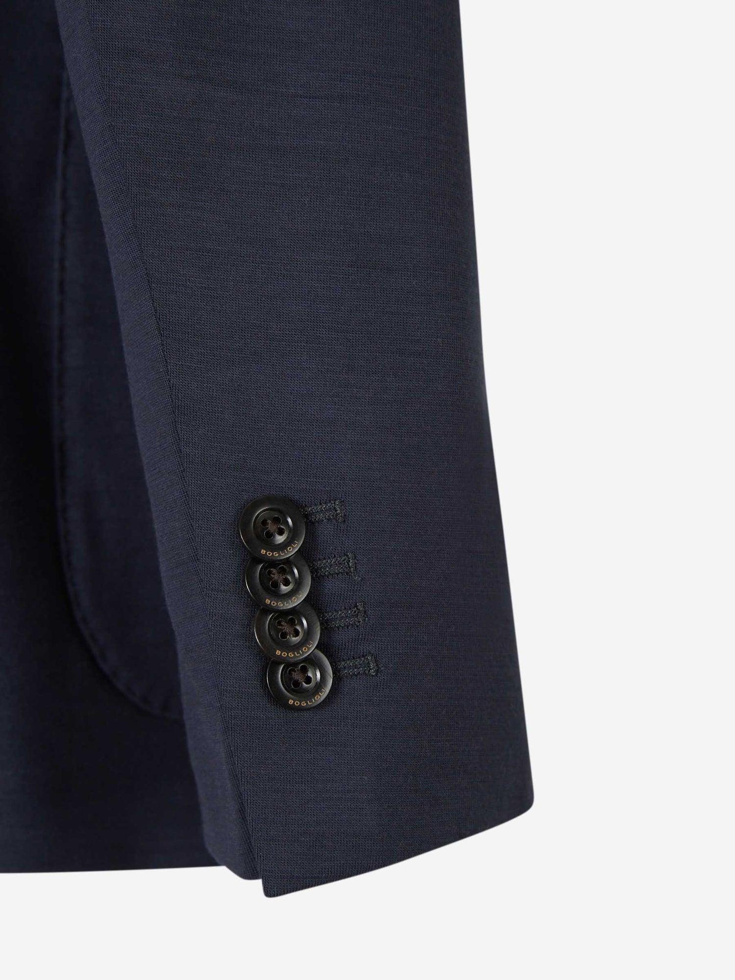 Boglioli Hombre Barcelona Americana Punto Lana color Azul Marino sku 302-003684 02 - Foto 5