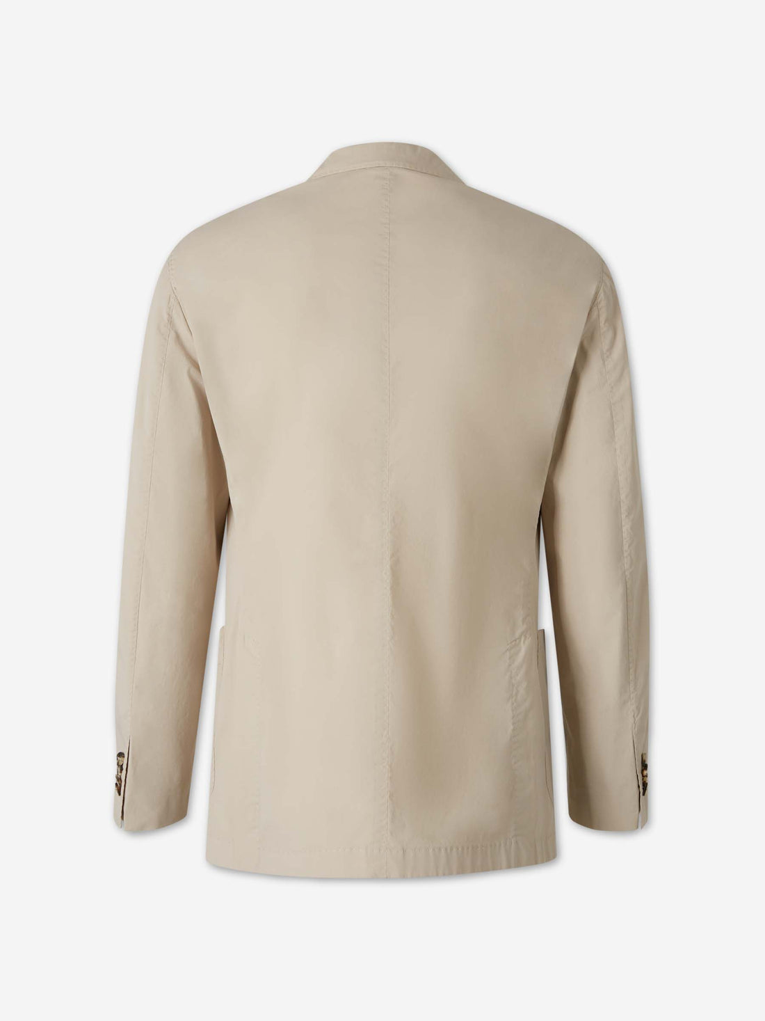 Boglioli Hombre Barcelona Americana Recta Algodón color Camel sku 302-003685 01 - Foto 2