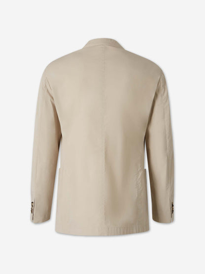 Boglioli Hombre Barcelona Americana Recta Algodón color Camel sku 302-003685 01 - Foto 2