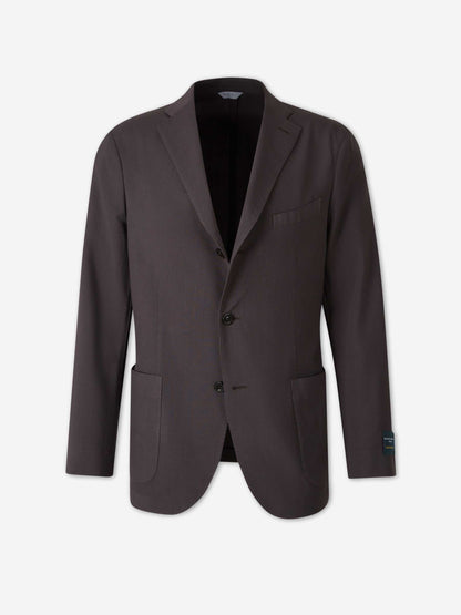 Boglioli Hombre Barcelona Americana Recta Lana color Marrón Oscuro sku 302-003686 01 - Foto 1