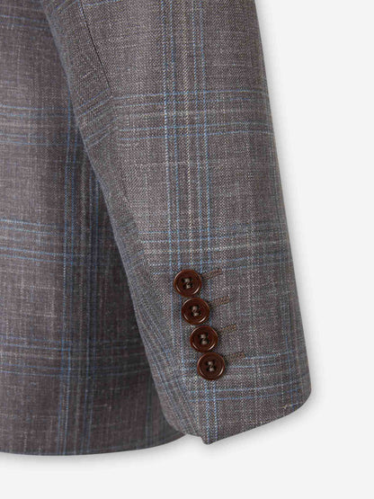 Canali Hombre Barcelona Americana Recta Lana color Multicolor sku 302-003695 01 - Foto 4