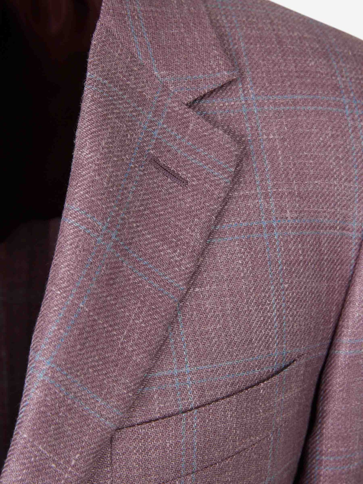 Canali Hombre Barcelona Americana Recta Cuadros color Multicolor sku 302-003696 01 - Foto 3