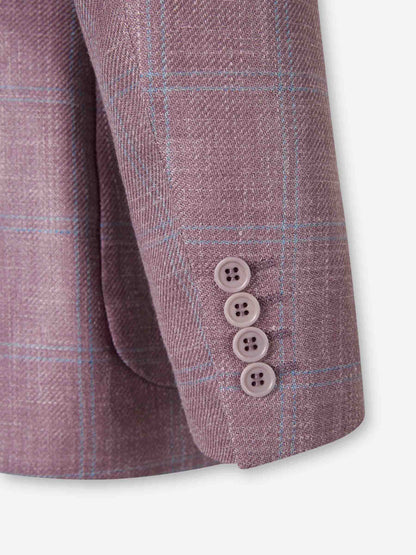 Canali Hombre Barcelona Americana Recta Cuadros color Multicolor sku 302-003696 01 - Foto 4
