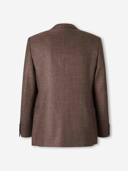 Outlet online Canali Hombre Americana Recta color Marrón sku 302-003698 02 - Foto 2