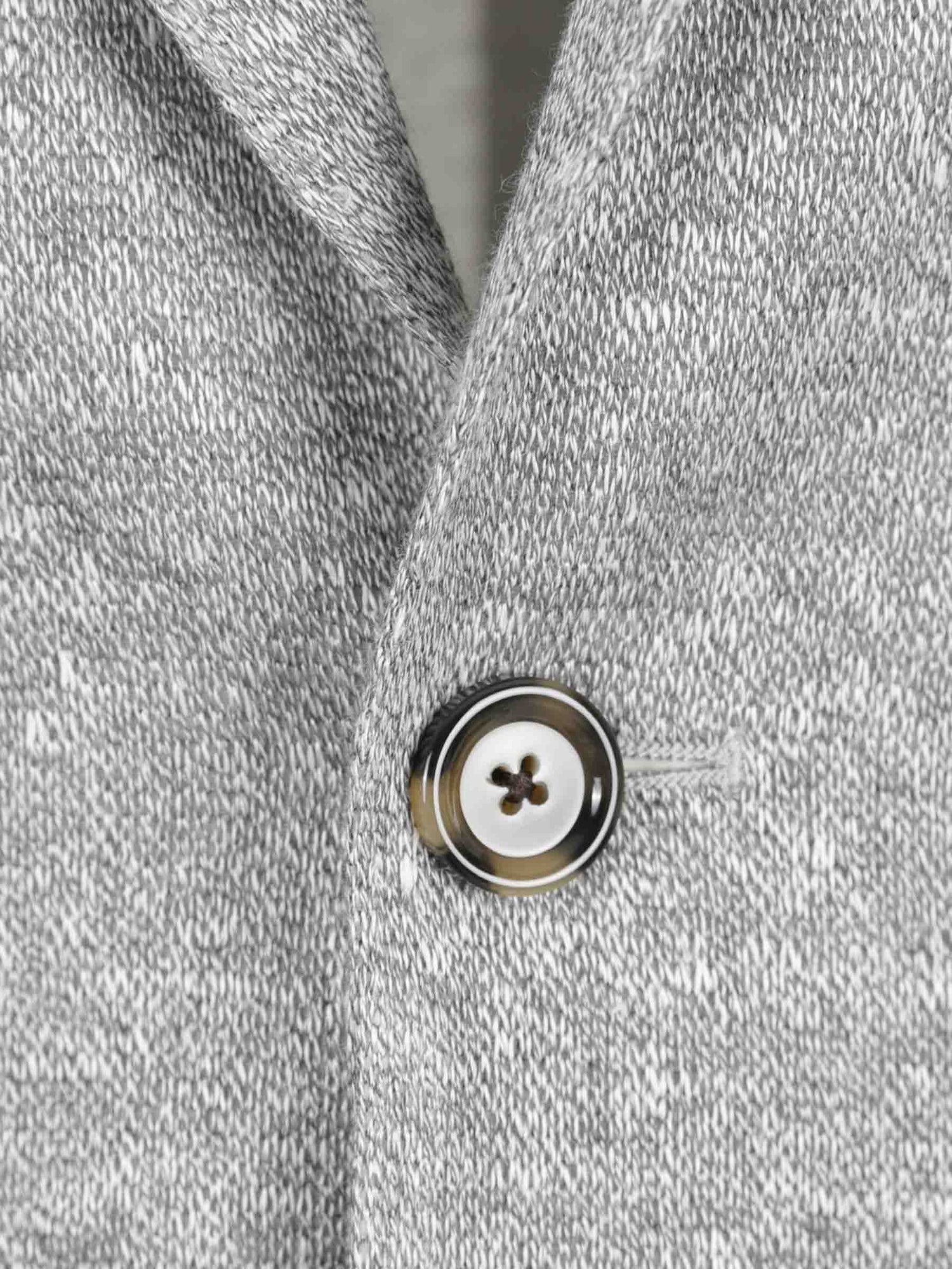 Lardini Hombre Barcelona Americana Recta Lino color Gris sku 302-003700 01 - Foto 3