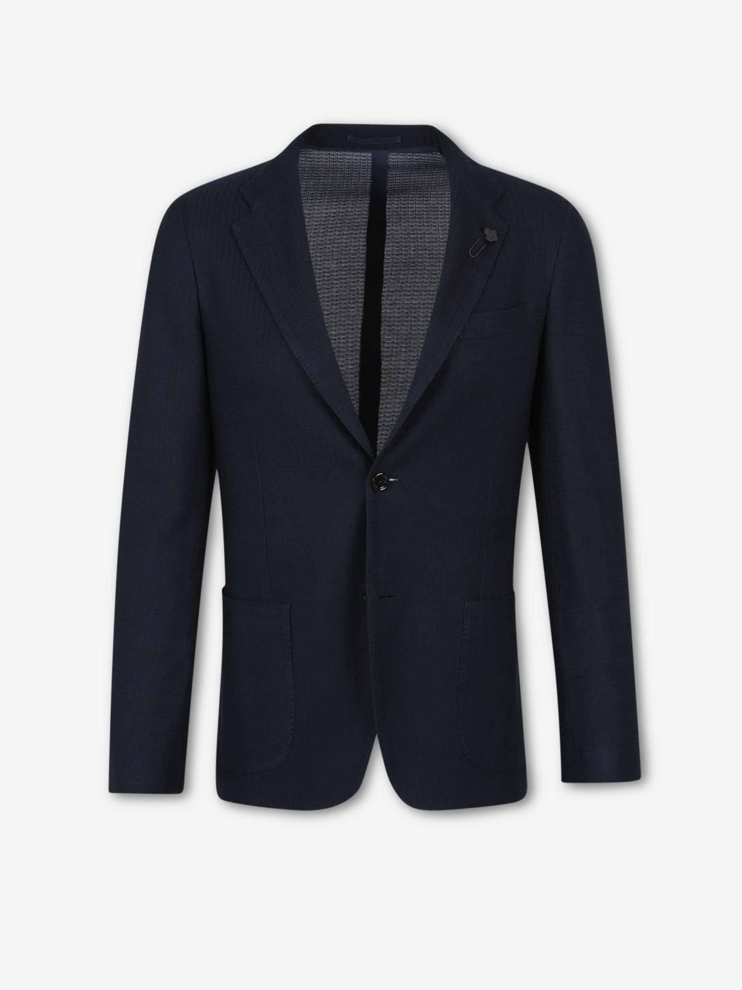 Outlet online Lardini Hombre Americana Recta Algodón color Azul Noche sku 302-003701 01 - Foto 1