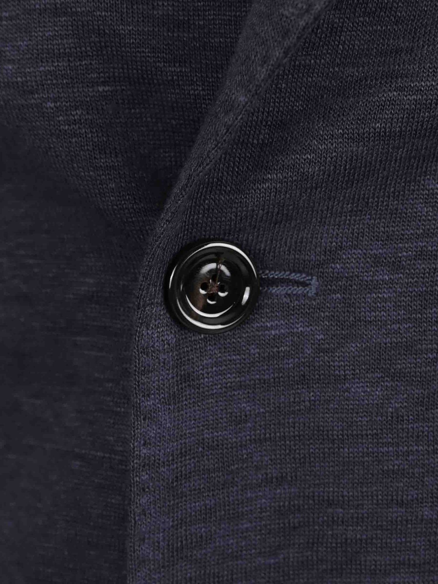 Lardini Hombre Barcelona Americana Cruzada Algodón color Azul Marino sku 302-003702 01 - Foto 3