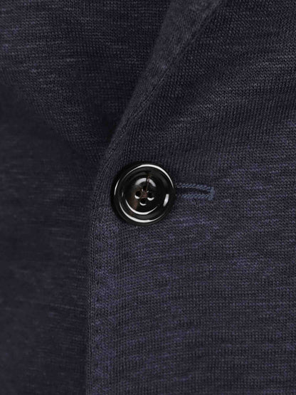 Lardini Hombre Barcelona Americana Cruzada Algodón color Azul Marino sku 302-003702 01 - Foto 3