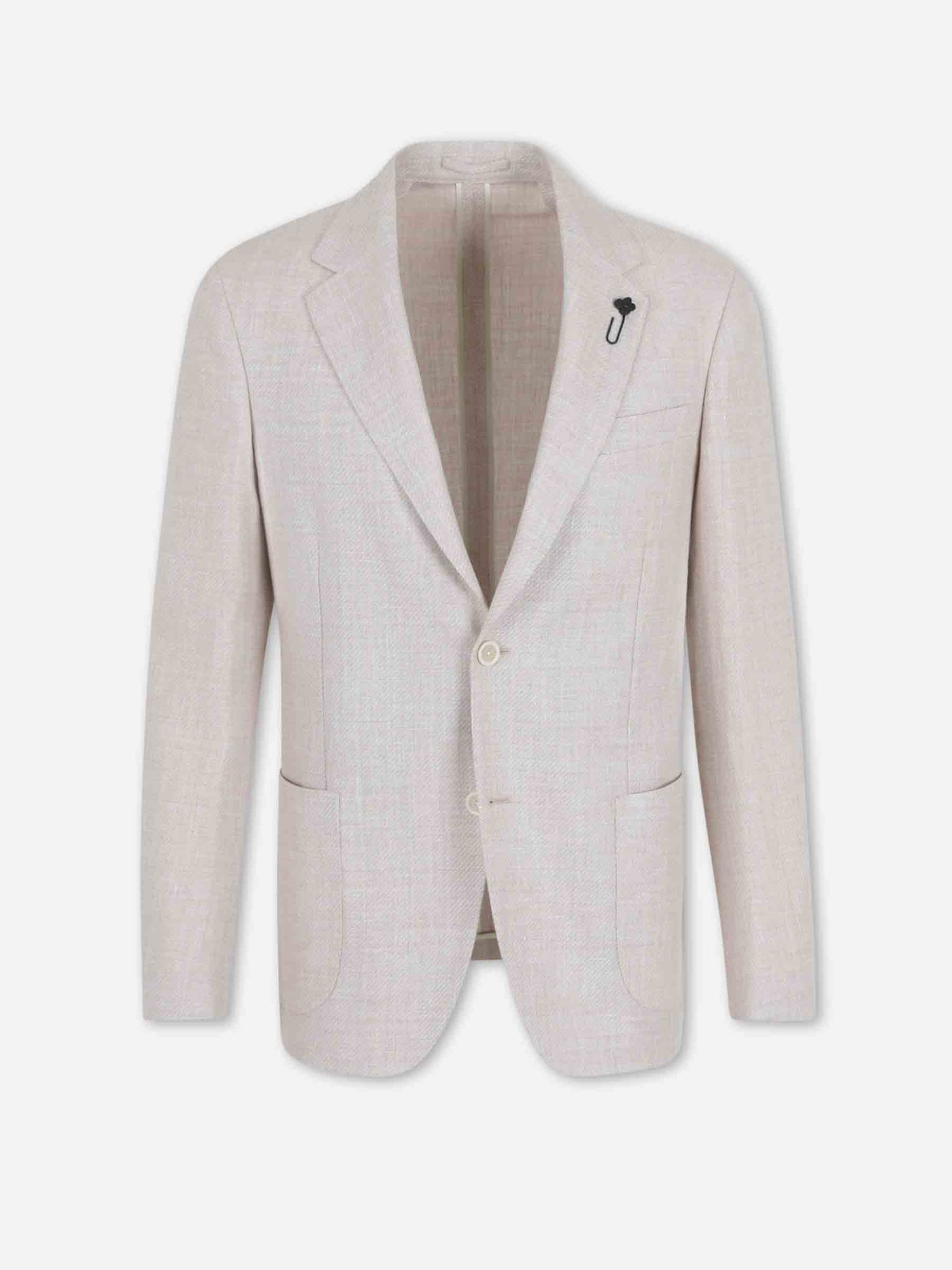 Lardini Hombre Barcelona Americana Recta Lana color Taupe sku 302-003704 02 - Foto 1