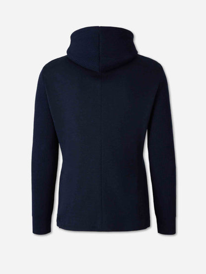 Gran Sasso Hombre Barcelona Americana Punto Capucha color Azul Noche sku 302-003709 01 - Foto 3