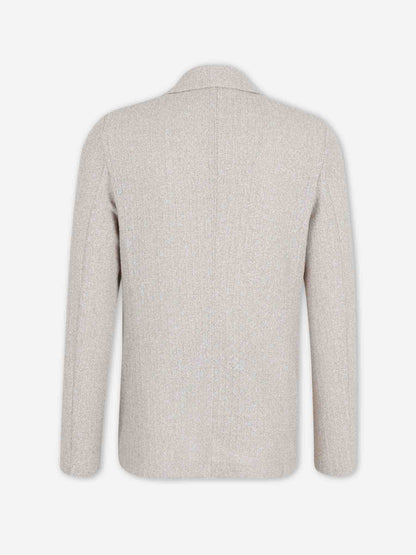 Harris Wharf Hombre Barcelona Americana Recta Algodón color Beige sku 302-003712 01 - Foto 2