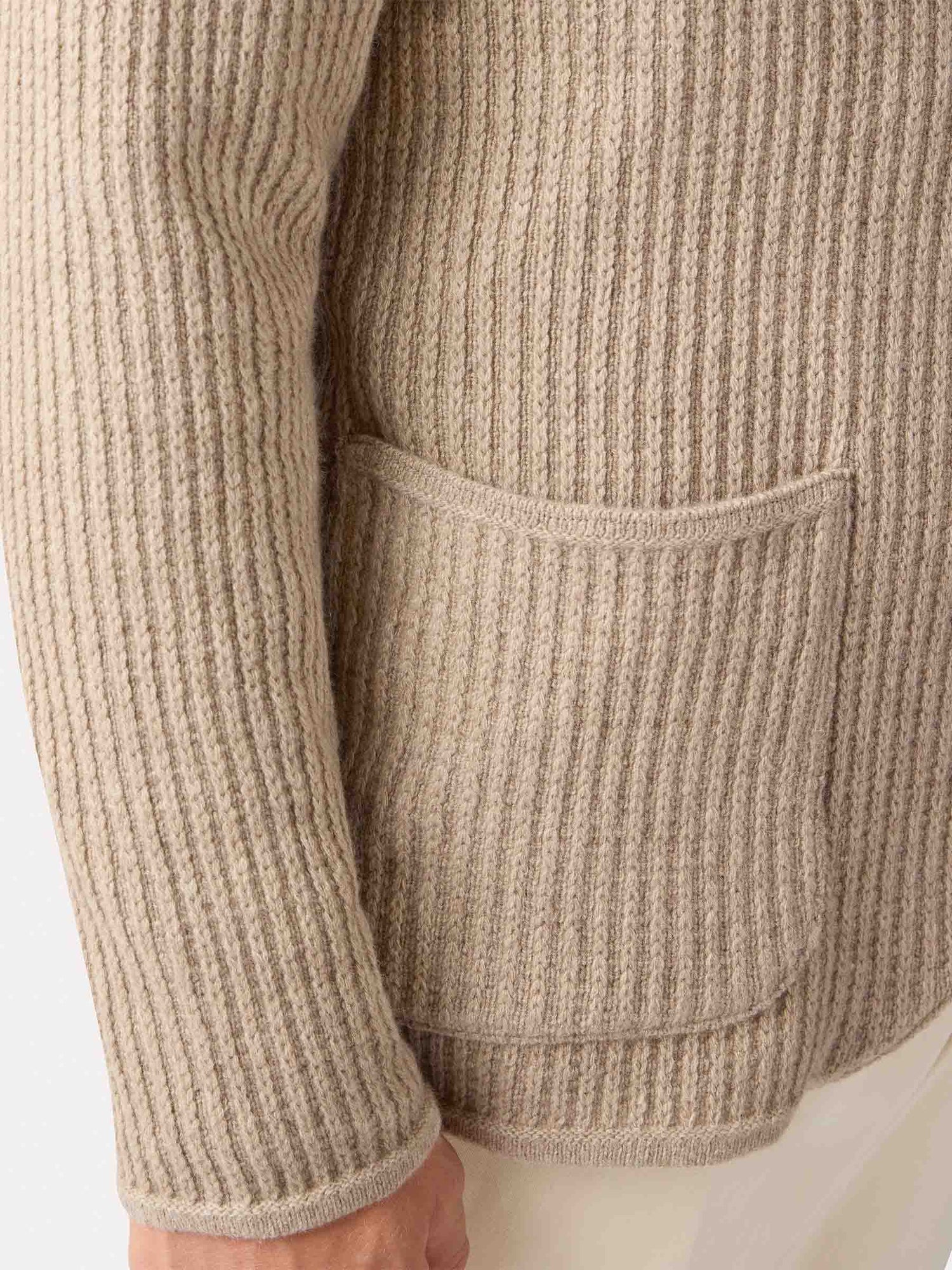 Lardini Hombre Barcelona Americana punto color Camel sku 302-003717 01 - Foto 4