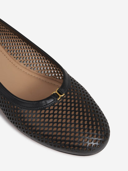 Chloé Bailarinas Marcie color Negro sku 800-005272 00 - Foto 5